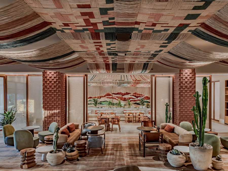 Inside Obakki's Custom Loom Installation at Kimpton Miralina Resort & Villas