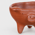 Bowls Large Red Clay Salt Pig from Obakki