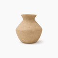 11" Paper Mache Vase | Natura_Design Network Africa_201-50-1983-193SandOS | Obakki