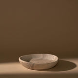 12" Flat Bottom Walnut Bowl - Serveware by Lahcen | Obakki