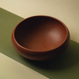 12.5" Red Clay Smooth Bowl Serveware Macrina Obakki