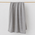 Linen Hand Towel | Navy Stripe_Fog Linen Work_201-60-2171-073NAVYSTRIPESingle Towel | Obakki