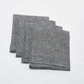 Linen Hand Towel | Houndstooth_Fog Linen Work_201-60-2174-073Navy / IvorySet of 4 | Obakki