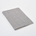 Linen Table Cloth S | Navy Stripe_Fog Linen Work_201-60-2179-073Navy / IvoryOS | Obakki