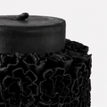 Large Skirted Candle | Black