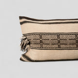 47x16" Siroua Wool Cushion Cover - Home Textiles by Weavers of the High Atlas | Obakki