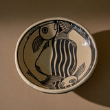 5.5" Michoacan Art Dish | Peces Nadando Serveware Manuel Morales Gámez Obakki
