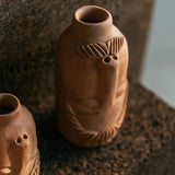 7.5" Dreaming Terracotta Bud Vessel | Male Vases Jose Garcia Obakki