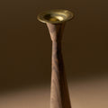 7.5" Walnut Candle Holder | Modern_Lahcen_201-93-1855-804WalnutOS | Obakki
