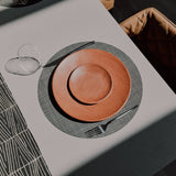 9" Red Clay Plate Plates Macrina Obakki