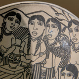 9.5" Michoacan Art Bowl | Vida Cotidiana Serveware Manuel Morales Gámez Obakki