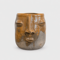 Glazed Clay Planter | Cara