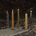 Candles Taper Candle Set of 3 | Lavender Green from Obakki