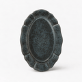 Plates 9.5" Kessho Oval Plate | Gold from Obakki
