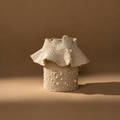 Barnacle Vase | White Lichen