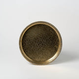 Antique Bronze Serving Tray | VIII - Serveware by Said at Alcantara - Frederic | Obakki