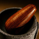 Ara Mortar and Pestle | Volcanic Stone Mortar + Pestles Ayres Obakki