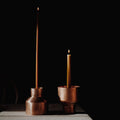 Celeste Copper Candle Holder