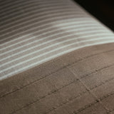 Brushed Cotton Bedspread | Camel Blankets & Throws Candor - Fernanda Mereles Obakki