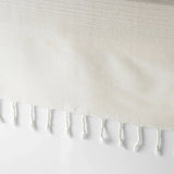 Brushed Cotton Bedspread | Ivory Blankets & Throws Candor - Fernanda Mereles Obakki