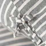 Brushed Cotton Pillow Cases | Ivory - Black Stripe_Candor - Fernanda Mereles_201-60-1738.2-075Ivory/BlackQueen | Obakki