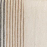 Camel Hair Blanket | Ash & Tan Saqifa Stripe - Home Textiles by Hassan | Obakki