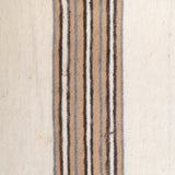 Camel Hair Blanket | Ash & Zanaqa Stripe - Home Textiles by Hassan | Obakki