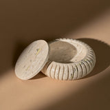 Canopo Container | Travertine Decorative Bowls Ayres Obakki