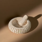 Canopo Mortar and Pestle | Travertine Cookware Ayres Obakki