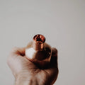 Celeste Copper Candle Holder