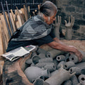 Cob Candle Holder | Medium_The Enriquez Family_201-72-1576.2-179CLAYOS | Obakki