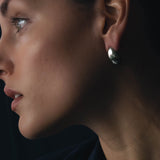 Convex Oval Earrings Earring Sylvester Obakki