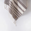 Cotton Throw | Ivory / Brown_Candor - Fernanda Mereles_201-60-1714.1-075Brown / IvoryOS | Obakki