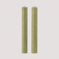 Candles Pillar Candle Set of 2 | Lavender Green from Obakki