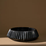 Duna Marble Bowl | Black - Decorative Bowls by Ayres | Obakki