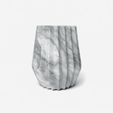 Duna Vase | White_Ayres_201-71-0770-156WhiteMarbleS | Obakki