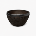 Earthenware Flat Bottom Bowl | L_Akiliba_201-54-0546-152Burnt EarthOS | Obakki