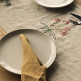 Flat Dinner Plate | Set of 2_R+D.Lab_201-54-0395-158Ocher Tan2Set | Obakki