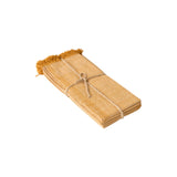 Fringed Cotton Napkins | Set of 6 Napkins Artisans of Teotitlán Obakki