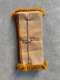 Fringed Cotton Napkins | Set of 6_Artisans of Teotitlán_201-64-1724-079MustardOS | Obakki