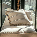 Fringed Cushion Cover | 20"_Candor - Fernanda Mereles_201-60-1743.1-075Camel / IvoryOS | Obakki
