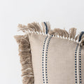 Fringed Cushion Cover | 20"_Candor - Fernanda Mereles_201-60-1743.1-075Camel / IvoryOS | Obakki