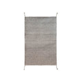Hand - woven Oaxacan Flecked Rug_Jose Mendoza_201-64-0827-715Grey2x3 | Obakki