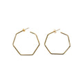 Hexagon Earrings | Large_Victorious Crafts_201-31-1397-134GPOS | Obakki