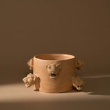 Jaguar Clay Planter | Medium Vases + Planters Juana Gomez Obakki