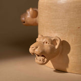 Jaguar Clay Planter | Medium Vases + Planters Juana Gomez Obakki