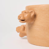 Jaguar Clay Planter | Medium Vases + Planters Juana Gomez Obakki