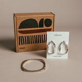 Kenyan Gift Box - The Shimmer and Sparkle Set Bracelet Sylvester Obakki