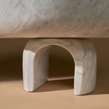 Lago Vessel | White - Decorative Bowls by Ayres | Obakki