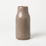 Large Kouba Tadelakt Vase | Lavendar Grey - Vases + Planters by The Tadelakt Atelier | Obakki